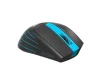Мишка бездротова A4Tech FG30S Blue/Black USB - 5