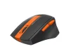 Мышка беспроводная A4Tech FG30S Orange/Black USB - 4