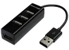 Концентратор Grand-X Travel 4хUSB2.0 Black (GH-403) - 1