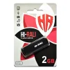 Флеш-накопитель USB 2GB Hi-Rali Taga Series Black (HI-2GBTAGBK) - 1