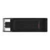 Флеш-накопичувач USB3.2 128GB Type-C Kingston DataTraveler 70 Black (DT70/128GB) - 1