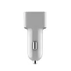 Автомобільний зарядний пристрій ColorWay (2USBх2.4A) AutoID White (CW-CHA009-WT) - 2