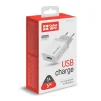 Мережевий зарядний пристрій ColorWay (1USBx1A) White (CW-CHS011-WT) - 2
