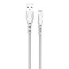 Кабель ColorWay USB-Lightning (line-drawing), 2.4А, 1м, White (CW-CBUL027-WH) - 1