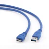 Кабель Gembird (CCP-mUSB3-AMBM-6) USB-Micro USB 1.8м, синий - 2