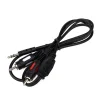 Аудио-кабель Atcom (10810) mini-jack 3.5мм(M)-2xRCA(M) 0.8м пакет - 2