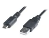 Кабель REAL-EL Premium USB - microUSB 2.0 1m, черный - 1