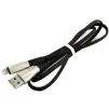 Кабель Dengos USB-Lightning 1м Black (PLS-L-PLSK-BLACK) - 1