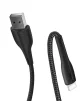 Кабель ColorWay USB-Lightning, 2.4А, 1м, PVC + Led, Black (CW-CBUL034-BK) - 2