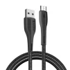 Кабель ColorWay USB-MicroUSB, 2.4А, 1м, PVC + Led, Black (CW-CBUM034-BK) - 4