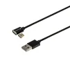 Кабель Grand-X USB-microUSB, магнітний, 1м, Black (MG-01M) - 4