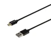 Кабель Grand-X USB-microUSB, магнітний, 1м, Black (MG-01M) - 6