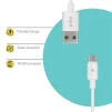 Кабель Piko CB-UM11 USB-microUSB 1.2м White (1283126496172) - 2
