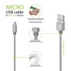 Кабель Intaleo CBGNYM1 USB-microUSB 1м Grey (1283126477676) - 2
