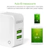 Мережевий зарядний пристрій Intaleo TCA242 (2USB, 2.4A) White (1283126477492) - 3