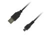 Кабель Piko (1283126474071) USB2.0 AM-MicroUSB BM, 0.3м, Black - 1