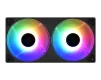 Вентилятор ID-Cooling Icefan 240 ARGB, 245x125x27мм, 3-pin, 4-pin PWM, черный - 3