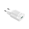 Сетевое зарядное устройство для Grand-X CH-17W (1xUSB 2.1А) White - 3