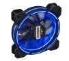 Вентилятор FRIME Iris LED Think Ring Blue (FLF-HB120TRB16) - 1
