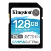 Карта памяти SDXC 128GB UHS-I/U3 Class 10 Kingston Canvas Go! Plus R170/W90MB/s (SDG3/128GB) - 1