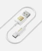 Кабель Luxe Cube USB-USB Type C, 3А, 1м, белый (8889998698469) - 2