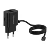 Мережевий зарядний пристрій Grand-X (2xUSB 2.1A) Black (CH-35B) + кабель microUSB - 1