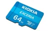 Карта пам`ятi MicroSDXC 64GB UHS-I Class 10 Kioxia Exceria R100MB/s (LMEX1L064GG2) + SD-адаптер - 3