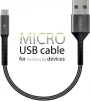 Кабель Intaleo CB0 USB-microUSB 0.2м Black/Grey (1283126495632) - 2