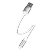 Кабель ColorWay USB-Lihgtning, 0.25м White (CW-CBUM-LM25W) - 4