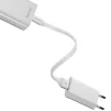Кабель ColorWay USB-MicroUSB, 0.25м White (CW-CBUM-MUM25W) - 4