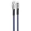 Кабель ColorWay USB-microUSB, 2.4А, 1м, Blue (CW-CBUM011-BL) - 2
