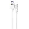 Кабель ColorWay USB-USB Type-C, 5.0А, 1м, White (CW-CBUC019-WH) - 1