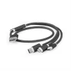 Кабель Cablexpert (CC-USB2-AM31-1M) USB BM - Lightning/MicroUSB/USB-C, 1м, черный - 4