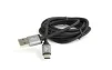 Кабель Cablexpert (CCB-mUSB2B-AMLM-6) USB 2.0 - Lightning, 1.8м, чорний - 2