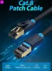 Патч-корд Vention CAT 8 SFTP Ethernet, 3 m, Black (IKABI) - 3