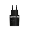 Зарядний пристрій Hoco C12 Smart (2USB, 2.4А) Black (6957531064114) + кабель MicroUSB - 2
