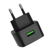 Зарядний пристрій Hoco C70A Cutting-Edge (1USB, 3А) QC3.0 Black (6931474706645) + кабель MicroUSB - 4