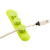 Органайзер для кабеля магнитный Extradigital Cable Clips CC-952 Green (KBC1704) - 3