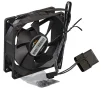 Вентилятор Frime (FF8025BB20) 80x80x25мм, Black, 3pin+Molex - 1