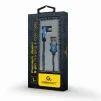 Кабель Cablexpert (CC-USB2J-AMmBML-1M-BL) USB 2.0 - microUSB, преміум, 1м, синій - 2