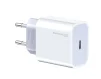 Сетевое зарядное устройство для Grand-X (1xUSB-C 20W) QC4.0, PD 3.0, FCP, AFC White (CH-770) - 1