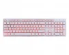 Клавиатура Gembird KB-UML3-01-W-RU Ukr White - 1