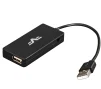 Концентратор USB 2.0 Frime 4хUSB2.0 Black (FH-20030) - 1