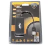 Концентратор USB 2.0 Frime 4хUSB2.0 Black (FH-20030) - 3