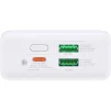 Повербанк BASEUS Adaman2 Digital Display 30W PD+QC 20000mAh White (PPAD050002) - 3