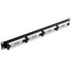 Патч-панель ATCOM 1U 19" 24-port UTP Cat.5e (P5124) - 4