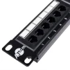 Патч-панель ATCOM 1U 19" 24-port UTP Cat.5e (P5124) - 2