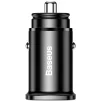 Автомобільний зарядний пристрій BASEUS Square Metal A+C 30W PPS Car Charger Black (CCALL-AS01) - 2