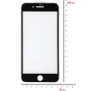 Захисне скло BECOVER для Apple iPhone 7 Plus/8 Plus 3D Black (701042) - 2