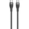 Кабель BOROFONE BX61 Source USB-C/USB-C 60W Black 1м (BX61CCB) - 2